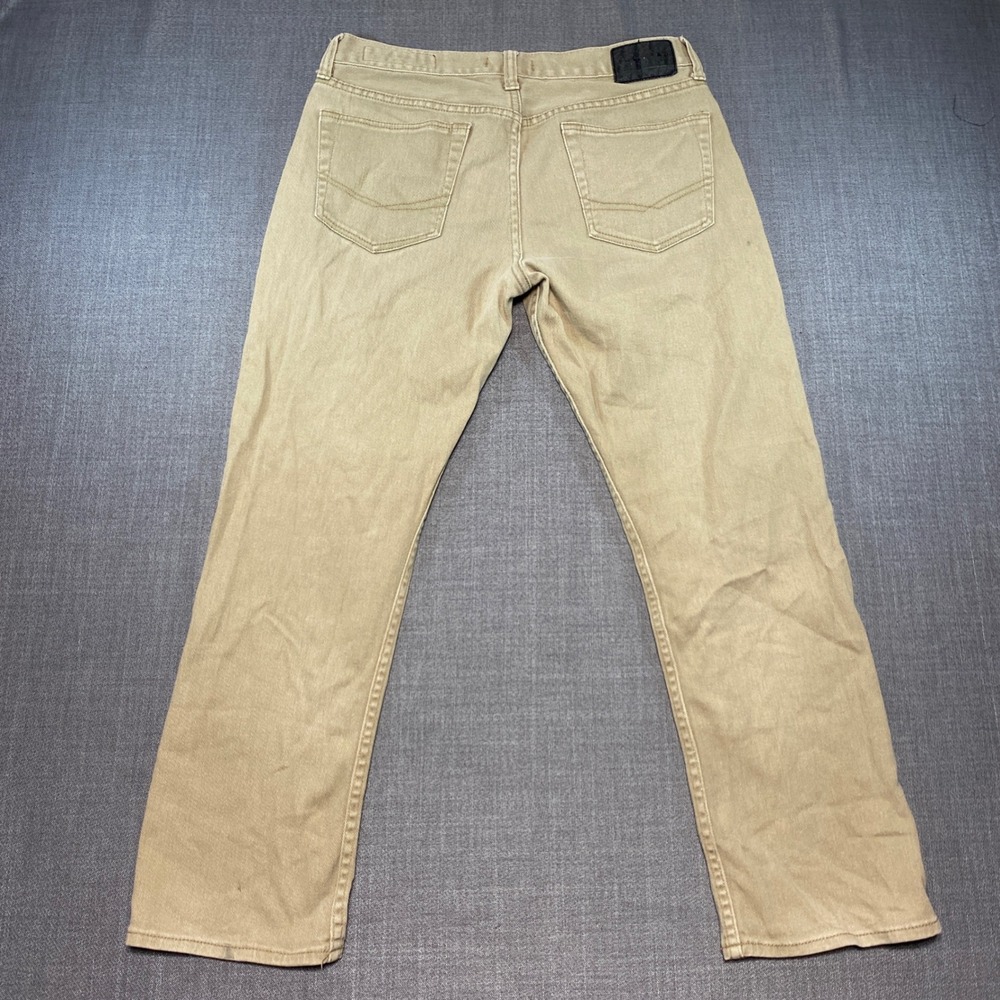 Bullhead Denim Co Mens Slim Fit Jeans‎ Tan Khaki Size 32x30 Casual Pants (flaw) - Picture 2 of 12